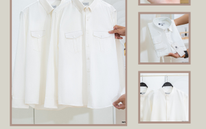 Áo Sơ Mi Oxford Túi Hộp 