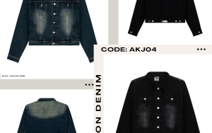 Áo Khoác Jean Nam Crotop 