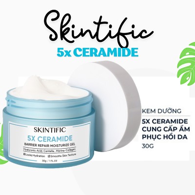   Kem Dưỡng Skintific 5X Ceramide Cấp Ẩm, Phục Hồi Da 30g