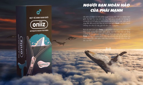 Tìm hiểu về dung dịch vệ sinh nam Oniiz đang 